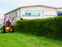 tractor mounted hedge cutter airone 180 tr