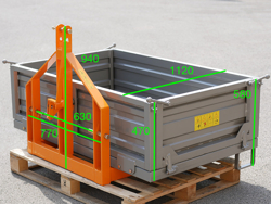 transport box for tractor t 1800