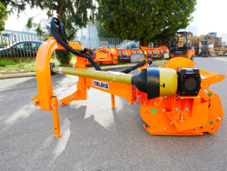 sideshift flail mower heavy offset side mulcher for tractors alce 140