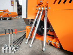 tractor mounted hedge cutter airone 180 tr