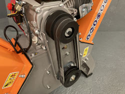 petrol chipper shredder dk 500 lf