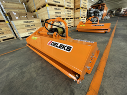 shredder with hydraulic side shift for orchard tractors mod jaguar 170