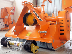 mulcher for compact tractors 100cm shredder mower with hammers lince 100