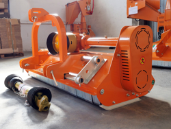 adjustable sideshift mower multipurpose mulcher with hammers lince sp165