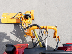 offset verge flail mower for tractors volpe 165