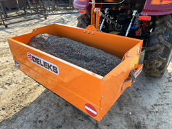 tipping transportbox for tractor bucket 120 l