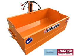 tipping transportbox for tractor bucket 120 h