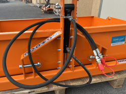 tipping transportbox for tractor bucket 120 h