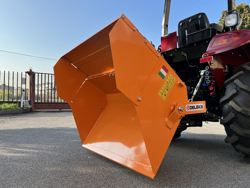tipping transportbox for tractor bucket 140 h