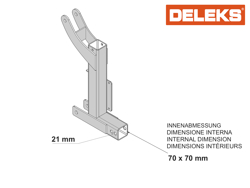 snowblade for off road vehicles lns 210 j