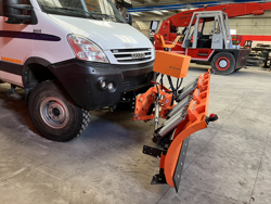 snow plow for cargo vans ln 250 j