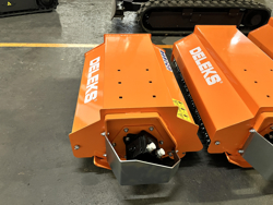 forestry mulcher of 80cm for mini excavators hydraulic shredder mod arm 80