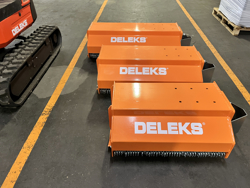 forestry mulcher of 80cm for mini excavators hydraulic shredder mod arm 80