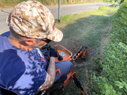 mini backhoe for universal compact tractors drs 1000