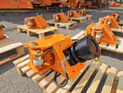 tree shear log grapple for mini excavators cf 10r