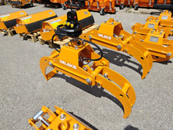 log grapple with rotator for mini diggers and forest cranes dk 10h gr 10