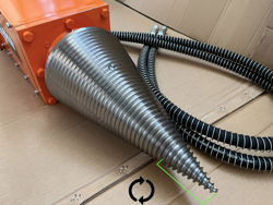 screw log splitter for mini excavator lsp12