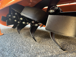 medium heavy rotavator tiller for tractor working width 150cm manuall sideshift mod dfm 150