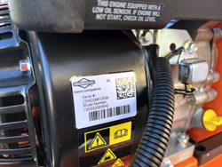 petrol chipper shredder dk 300 bs