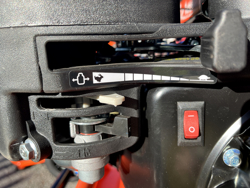 petrol chipper shredder dk 300 bs