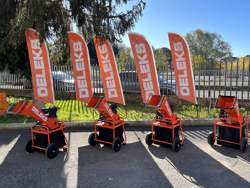 petrol chipper shredder dk 300 lc