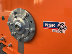 sideshift flail mower heavy offset side mulcher for tractors dragon 220