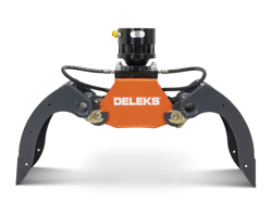 stone and sorting grapple for mini diggers and forest cranes dkp 10