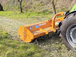 adjustable sideshift mower for tractors shredder mulcher mod gepard 210