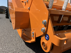 adjustable sideshift mower for tractors shredder mulcher mod gepard 210