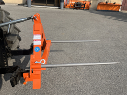 hey bale fork for small traktors dk 6