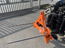hey bale fork for small traktors dk 6