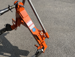 hey bale fork for small traktors dk 8