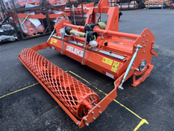 heavy rotavator tiller for tractors working width 180cm for soil preparation mod dftr 180