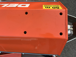 forestry mulcher of 110cm for mini excavators hydraulic shredder mod ark 110