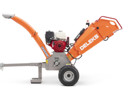 petrol chipper shredder woodchipper with engine dk 800 honda