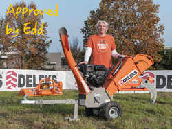 petrol chipper shredder dk 800 lf