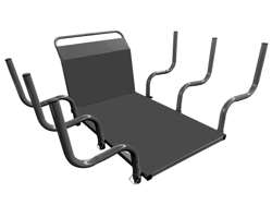 wooden log transporter xe500