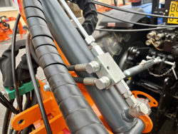 hydraulic hedge bush cutter for tractor falco