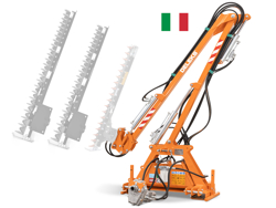 hydraulic hedge bush cutter for tractor falco