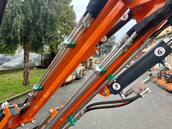 hydraulic hedge bush cutter for tractor falco hw