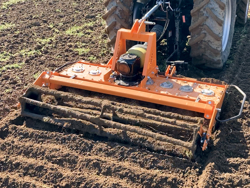 adjustable power harrow for tractors kr 210