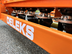 adjustable power harrow for tractors kr 210