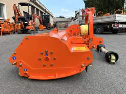 adjustable sideshift flail mower for medium sized tractors shredder mulcher mod tigre 160