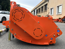 adjustable sideshift flail mower for medium sized tractors shredder mulcher mod tigre 160