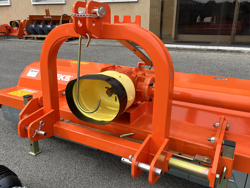 adjustable sideshift flail mower for 60 90hp tractors shredder with hammers mulcher mod tigre 200