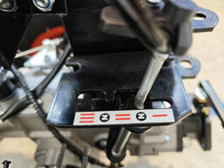 reversible two wheel tractor loncin 420cc