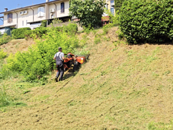 reversible crawler walking tractor kama 420cc