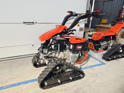 reversible crawler walking tractor kama 420cc