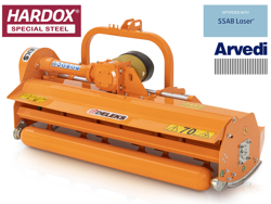 adjustable sideshift flail mower 140cm for 30 70hp tractors shredder mulcher leopard 140 sp