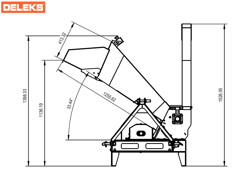 wood chipper shredder dk1000